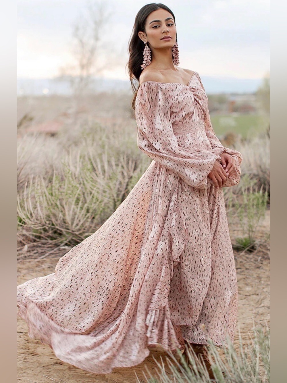 Joyfolie Isabella Maxi Dress